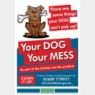 Custom No Dog Fouling Signs, Stickers &amp; Posters UK | Dog Fouling &amp; Dog ...