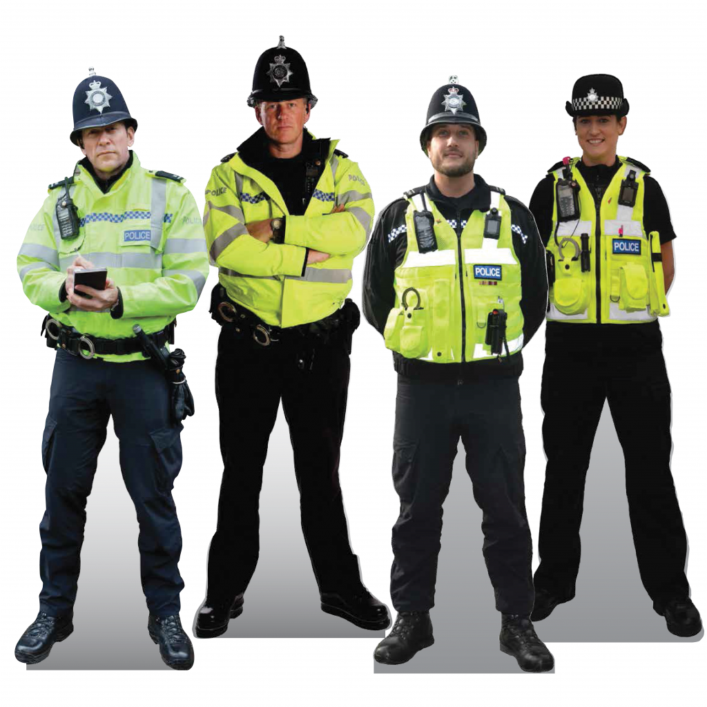 Cut-out Cops Signs & Cardboard Police Officers UK | NSP | Long Eaton