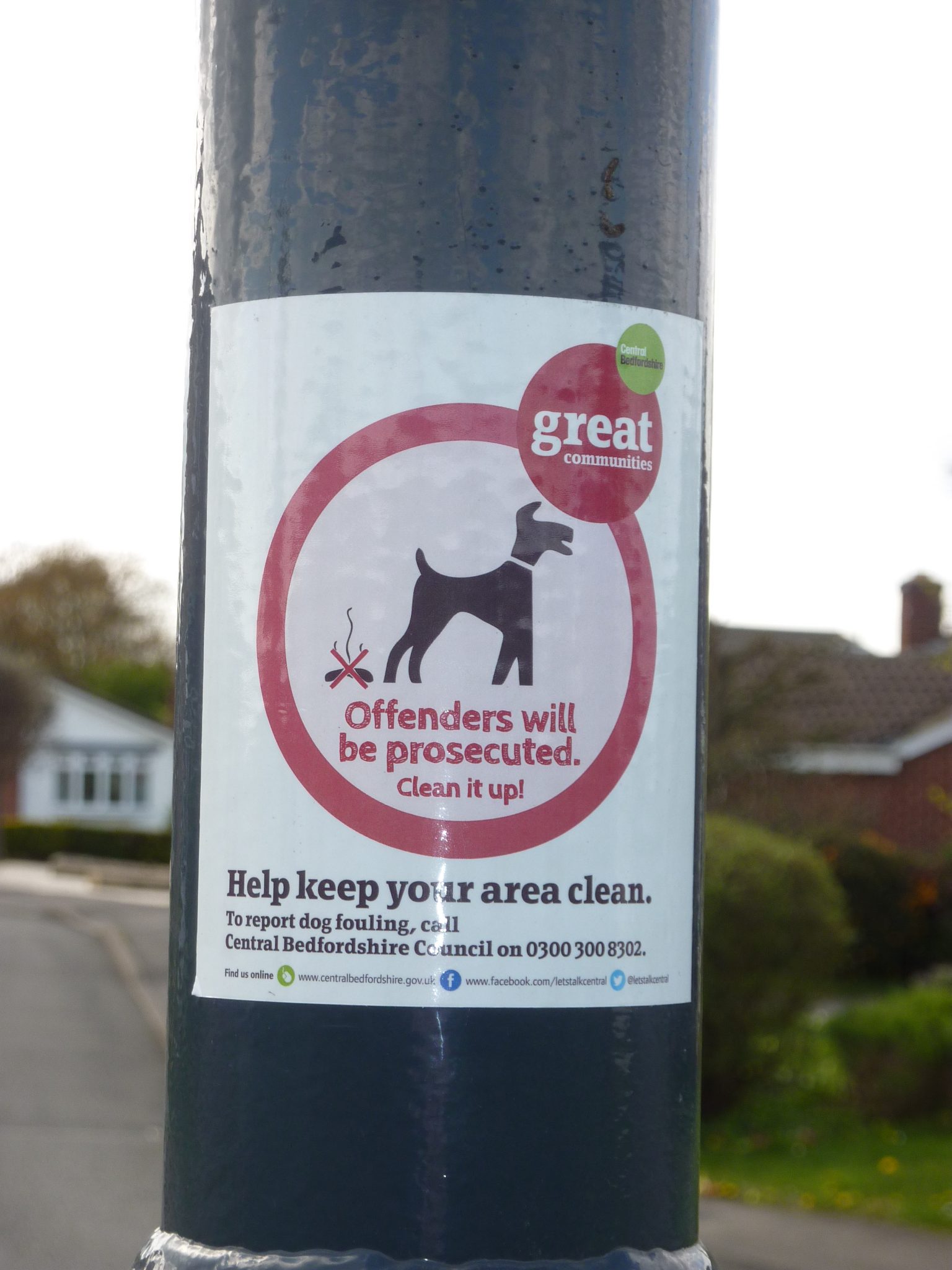 Dog Fouling Signs, Dog Control Signs Stickers & Posters NSP UK