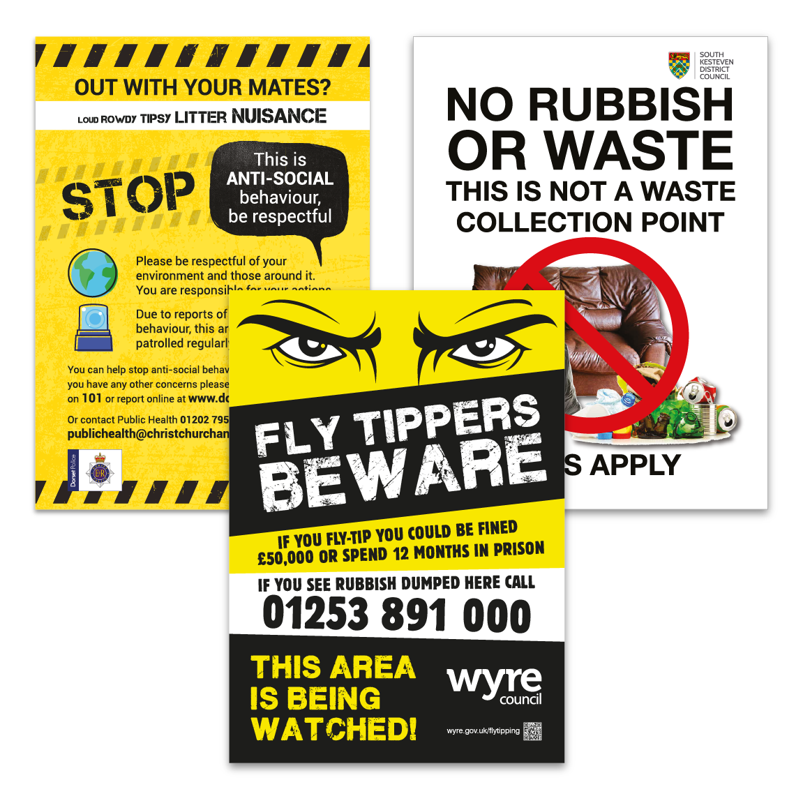 All materials Health and safety No tipping or dumping sign Prohibition 