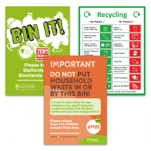 Recycling & Waste Control Signs